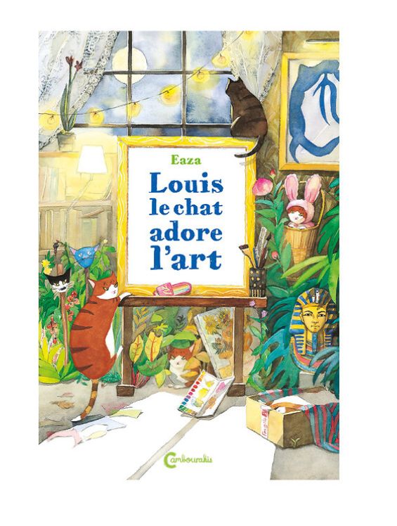 [251021_9113] Louis le chat adore l'art