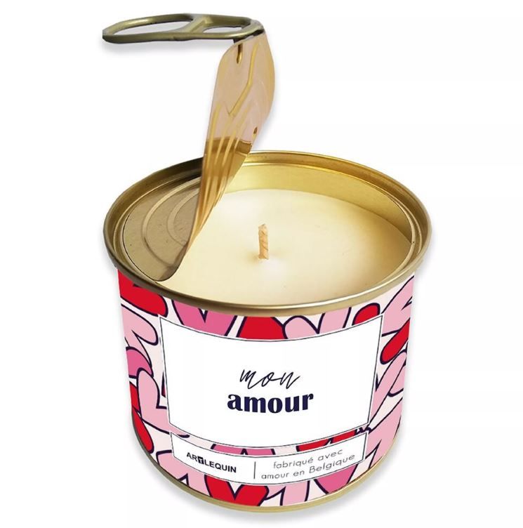 Bougie Artlequin "MON AMOUR"